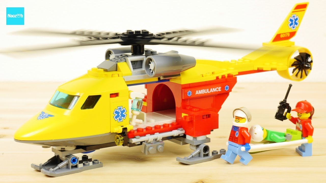 レゴ シティ 救急ヘリコプター Lego City Great Vehicles Ambulance Helicopter Youtube