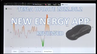 New Energy App full walkthrough. Tesla Software update 2022.36.2 screenshot 5
