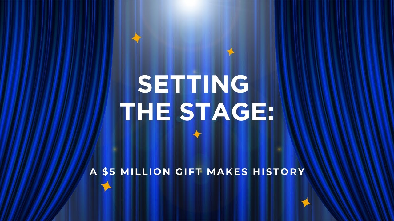 5 million gift from the Crewe Foundation makes history YouTube