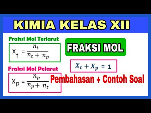 Video: Bila zat terlarut menjadi pelarut disebut?