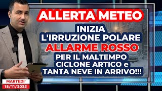 Allerta Meteo, inizia l'irruzione polare: allarme maltempo, Ciclone Artico con tanta NEVE in arrivo! screenshot 4
