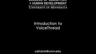 Introduction to VoiceThread