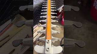 Sharpening some hedge trimmers today! #gardening #garden #tools #sharpening #asmr #knowledge #new
