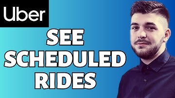 How To See Scheduled Rides Uber Tutorial