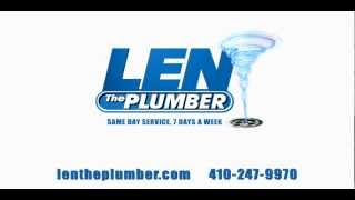 Len The Plumber Clogged Shower Drain