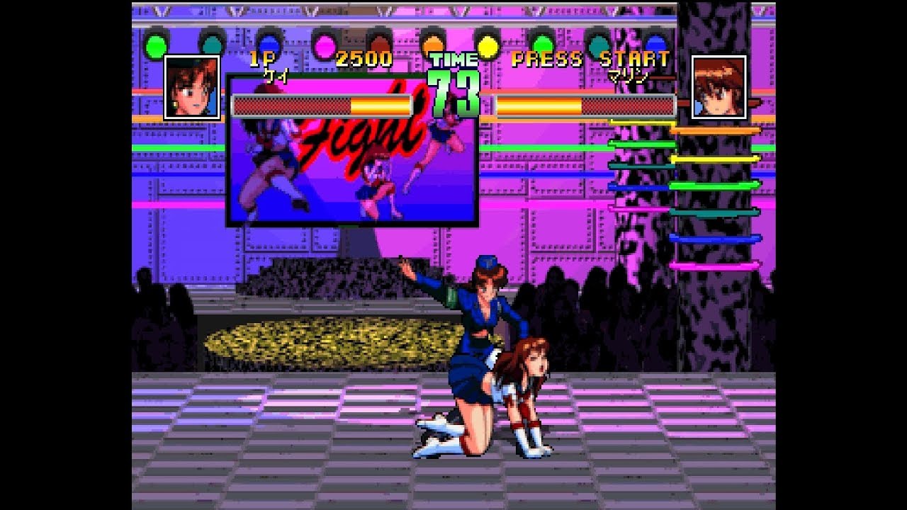 Pretty Fighter X Keiko vs Marin