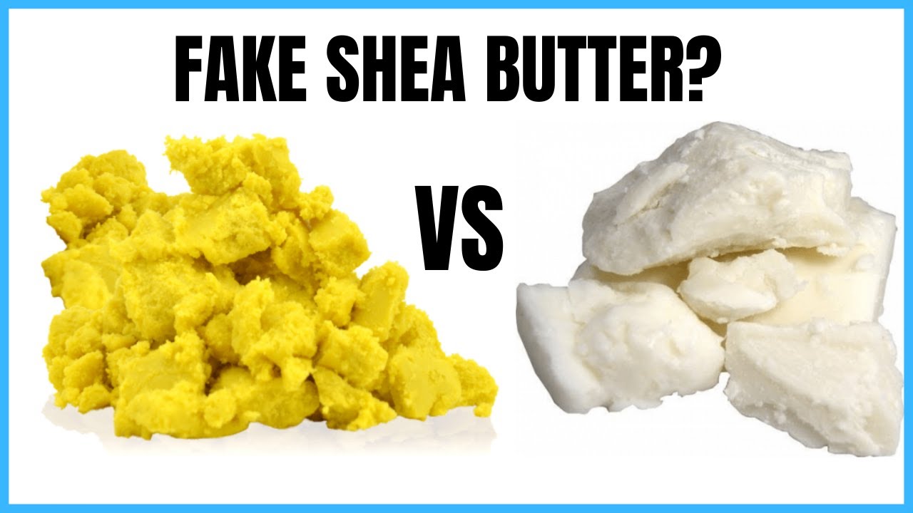 IS YELLOW SHEA BUTTER FAKE? YELLOW SHEA BUTTER VS WHITE SHEA BUTTER