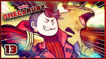 TABITHA DOUBLE BATTLE IN METEOR FALLS  - POKEMON OMEGA RUBY RANDOMIZER 13