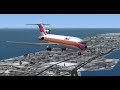 BOEING 727-200 POUSO EM NEW YORK