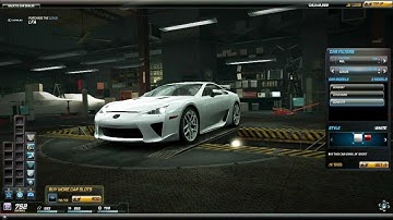 Need For Speed World Lexus LFA IGC (5 March Update)