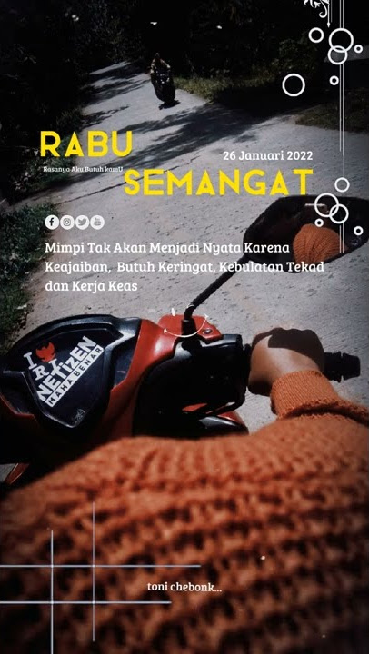 story wa hari rabu penyemanggat pejuang mimpi dan kerja keras