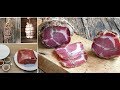 How to make cure and age italian capicola at home