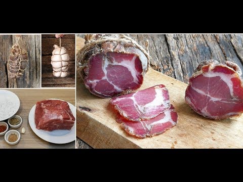 How to MAKE, CURE and AGE ITALIAN CAPICOLA at home