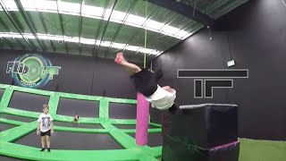 North Wollongong Flipout - Parkour, Freerunning & Trampolining