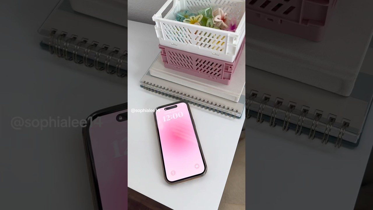 productive morning routine!! ✨🎀 