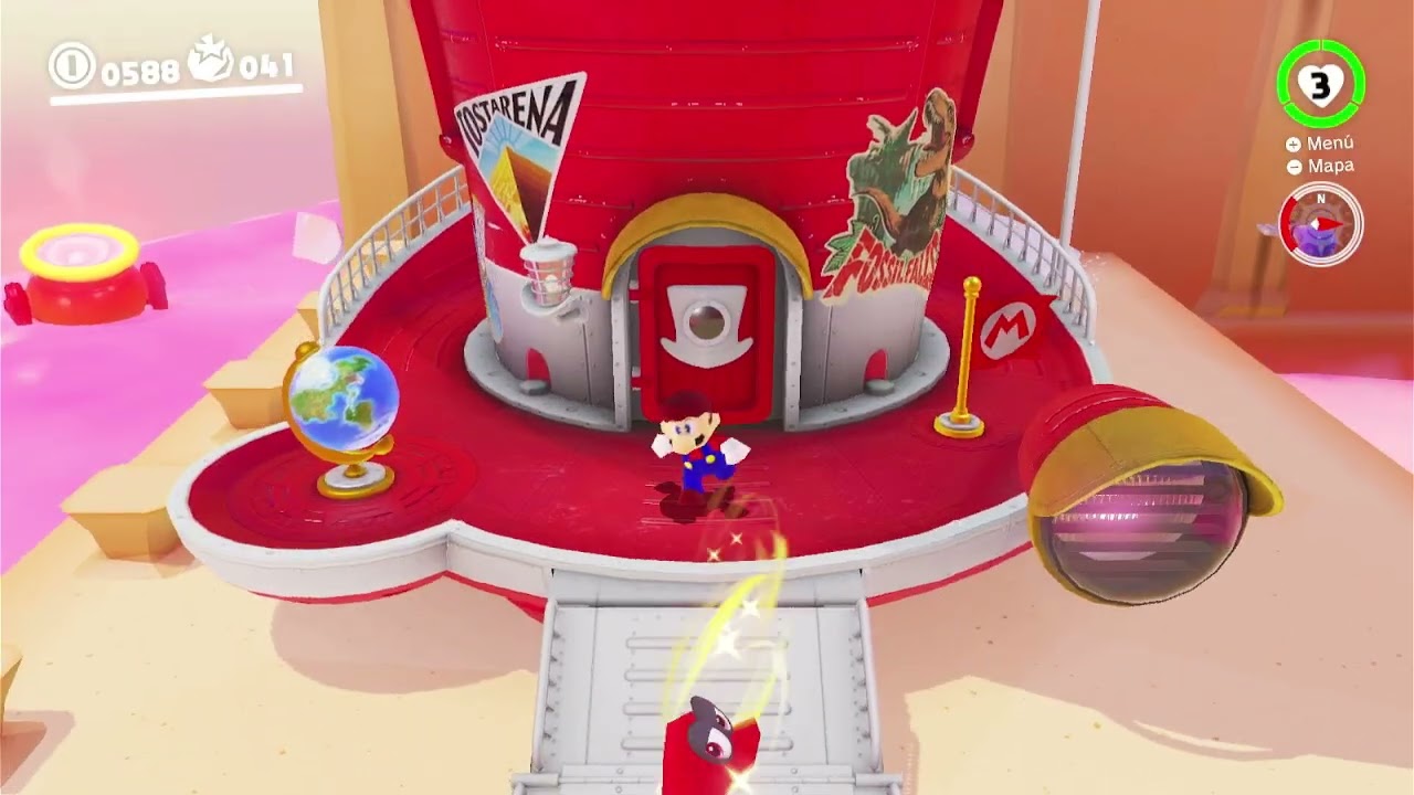 Súper Mario Odyssey  parte 10.