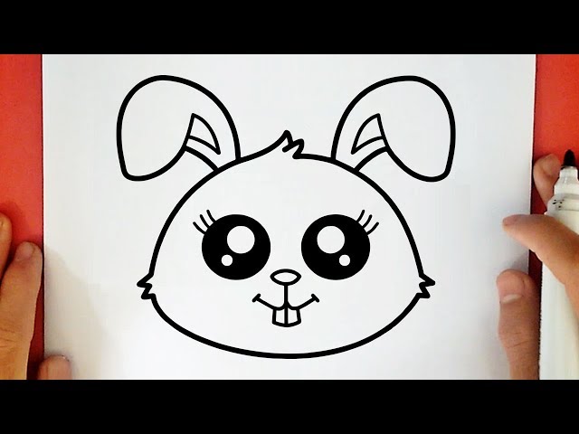 POU, COELHO SUPER FOFO, DESENHO DE PINTAR, COMO DESENHAR