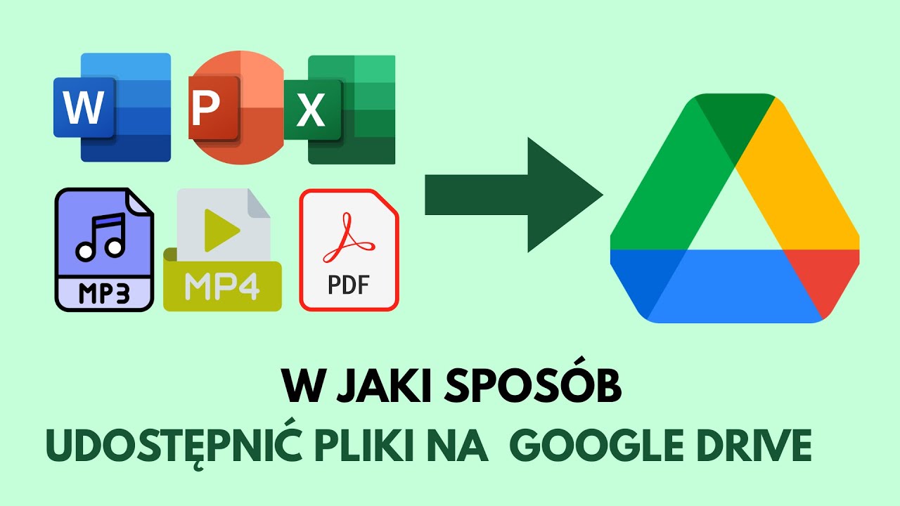 W jaki sposób udostępnić plik na Google Drive?