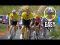 Tadej Pogacar LAUGHING Whilst Visma Try To Attack Criterium Du Dauphiné 2025 Stage 7 Tadej Pogacar LAUGHING Whilst Visma Try To Attack Criterium Du Dauphiné 2025 Stage 7