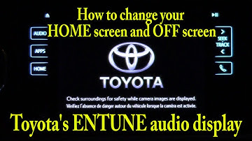 Entune How to Change Images