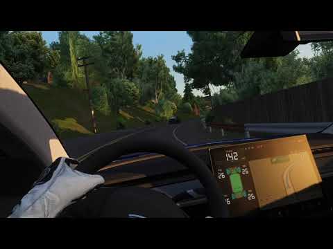 Tesla Model 3 Performance At Topanga Canyons Assetto Corsa Vr Gameplay Youtube