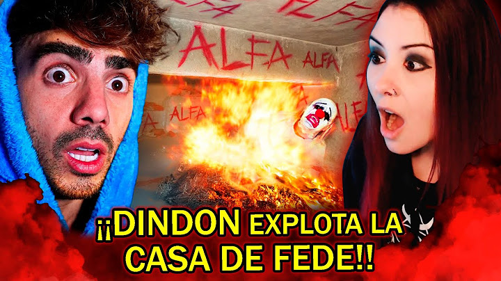 DINDON EXPLOT0 EL TUNEL DE LA CASA DE FEDE VIGEVANI!!!😨 Reacción