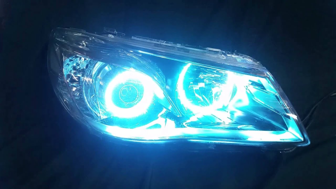 holden vf spectrum angel eye headlights youtube ve commodore lights