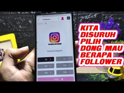 CARA MENAMBAH FOLLOWERS INSTAGRAM 100 % Aman | Tutorial Kamu Bisa. 