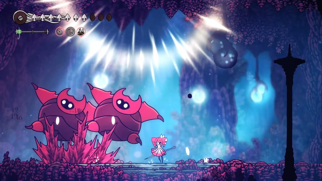 Silksong - Obliterates Coral Tower With Witch Crest