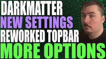DarkMatter Shell Dotfiles Update: Movable TopBar & More for Hyprland!