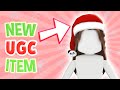NEW UGC ITEM Santa Panda Hat!