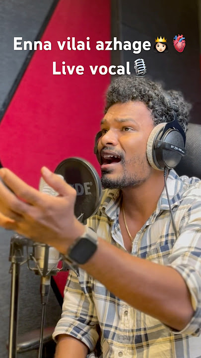 Enna vilai azhage👸🏻🫀 Live vocal🎙️ #shorts #shortsviral #vocal #singing #viral #ennavilaiazhage