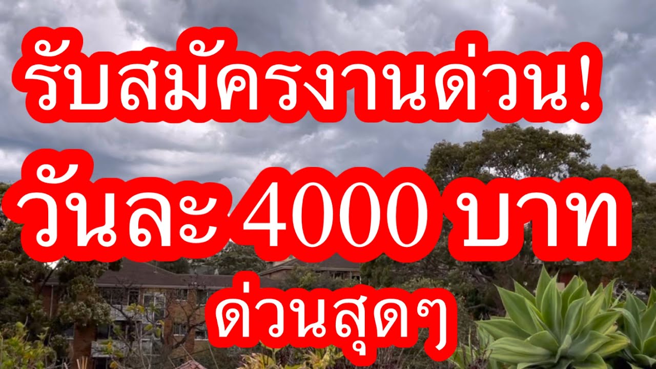 สมัครงานด่วน‼️ร้านนวดซิดนีย์‼️รับสมัครงานนวดวันละ 4000 บาท | ข้อมูลที่เกี่ยวข้องกับหา งาน โรงแรม ป่า ตองที่มีรายละเอียดมากที่สุด