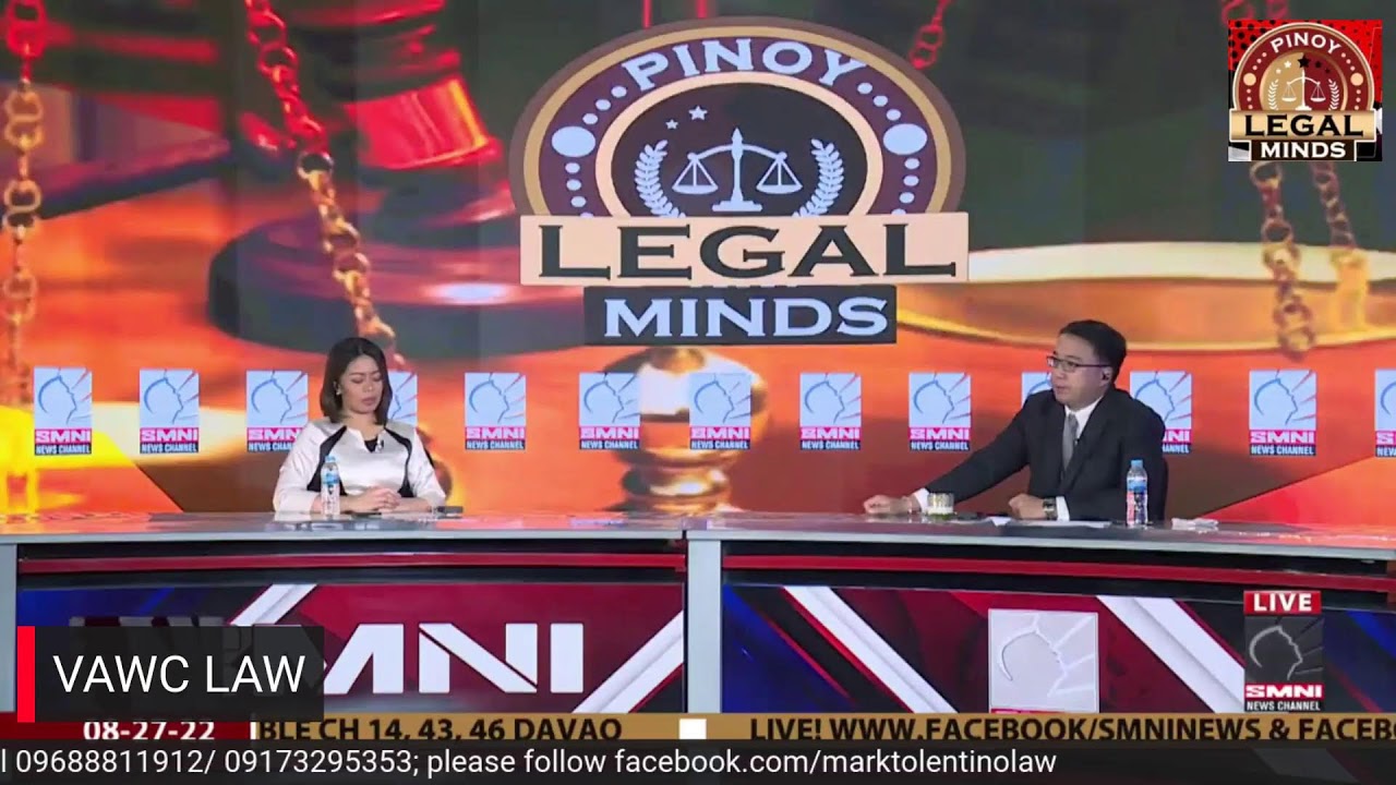 VAWC Law: explained by Kuya Mark Tolentino sa Pinoy Legal Minds