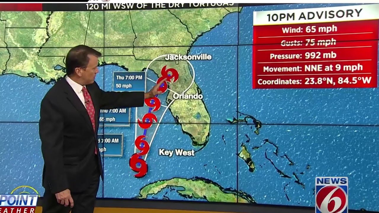 Here is how Tropical Storm Eta will impact Central Florida - YouTube