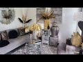 Living Room Tour #mixingmetals #goldandsilver