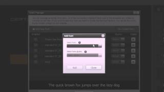10 Adding custom fonts