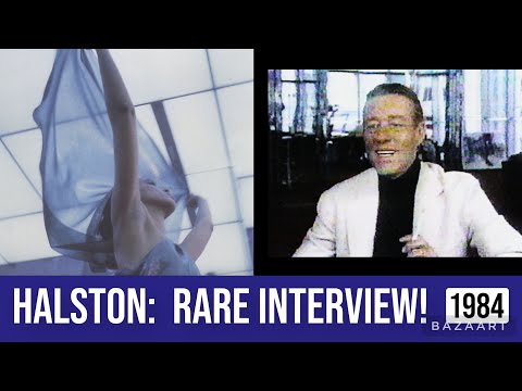 Halston on 'Lifestyles of the Rich and Famous' (1984)