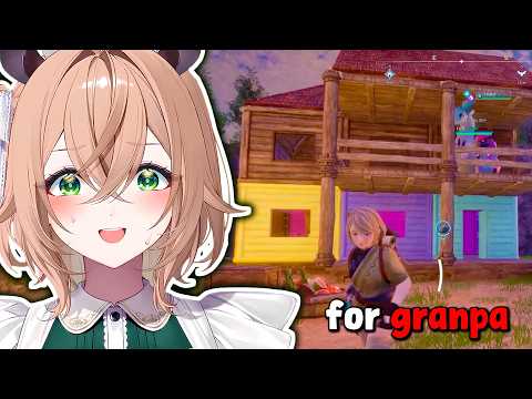 Palworld but Nimi Just Builds a Retirement House for Grandpa