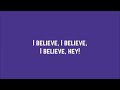 Shawn Mendes - Believe (lyrics)