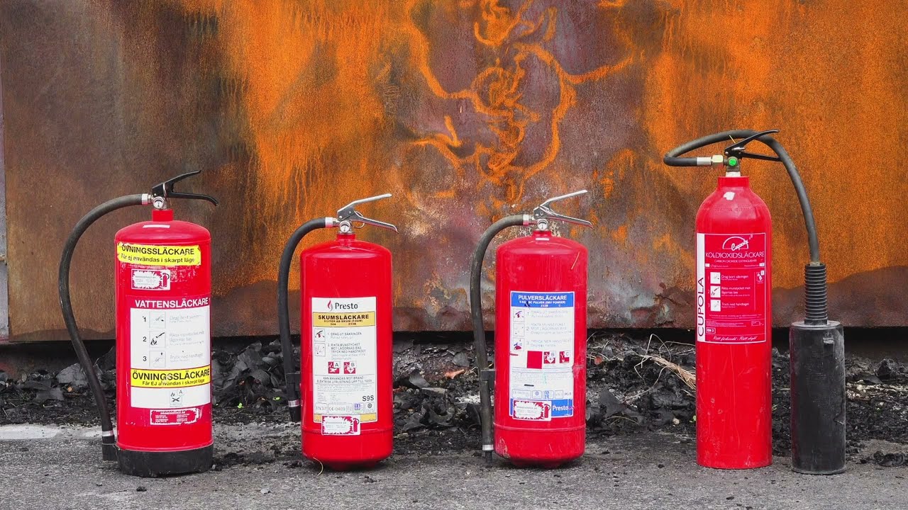 5.7.11 Brandsläckare - Din Kemi