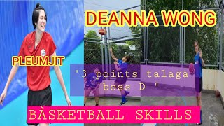 DEANNA WONG 3 POINTS X PLEUMJIT ANG KAKAIBANG STYLE NILA SA BÀSKETBALL