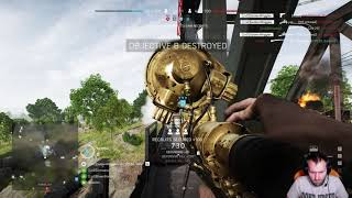 Battlefield 5 Clip - PANIC! Oops turn around, All enemy team is here!!!