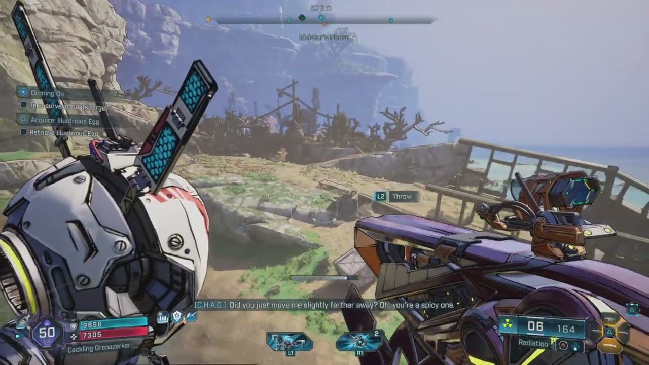 Borderlands 4 droning on mission walkthrough 
