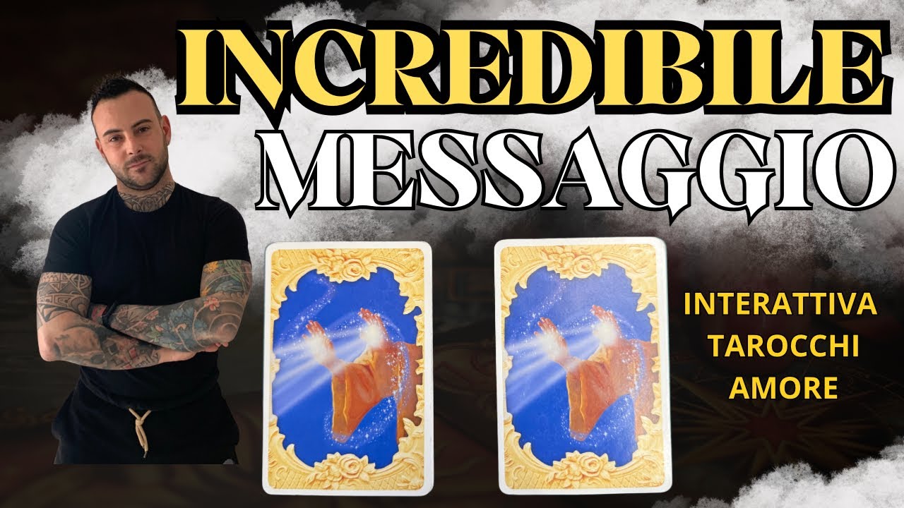 UN INCREDIBILE MESSAGGIO 🪽😇👼 #tarocchiinterattivi #letturatarocchi #tarocchi 