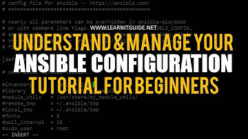 Ansible Tutorial Part 5 - Ansible Configuration Management | Ansible Beginners Tutorial