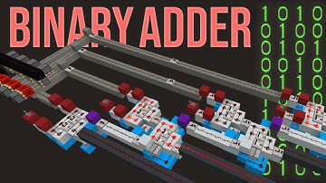 How to Build a Binary Adder | Redstone the World EP3