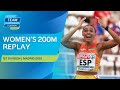 Record-Breaking 200m Sprint! Jael Bestue Dominates Madrid 2025 ๐