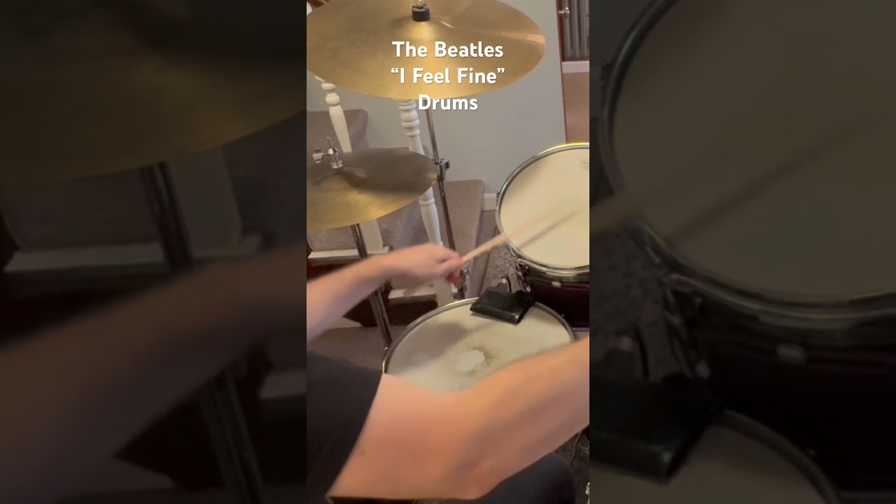 Барабаны «I Feel Fine» от The Beatles 