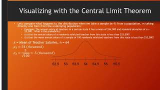 Visualizing The Central Limit Theorem
